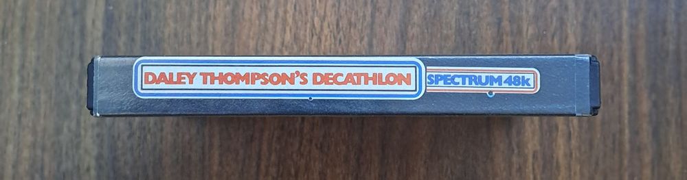 Jogo cassete K7 Sinclair ZX Spectrum Decathlon (original)