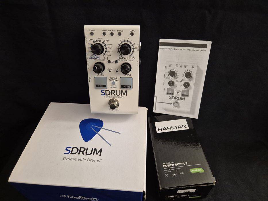 Digitech Sdrum strummable drums