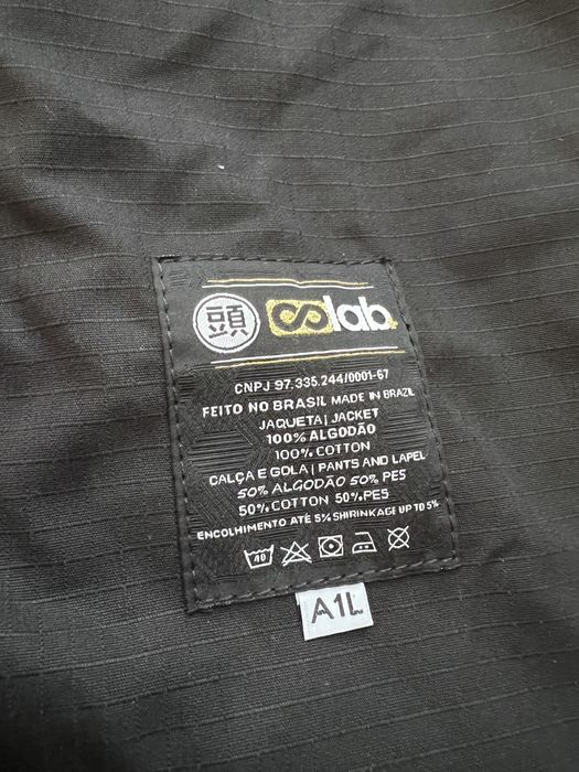 Kimono Atama Infinity Collab - Preto - Tam. A1L (Novo)