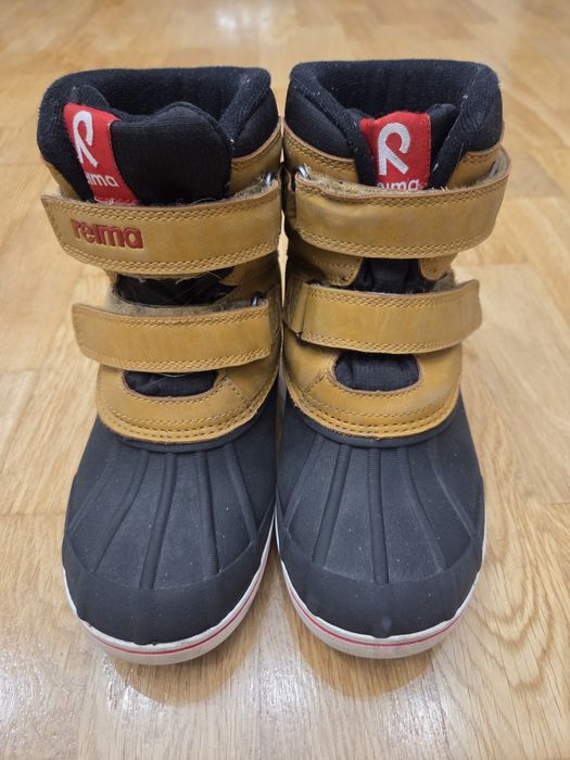 Дитячі зимові черевики Reima Coconi Жовті розмір 32/33 ,
