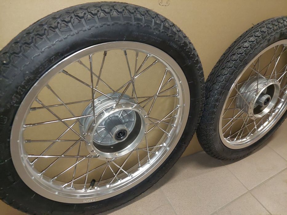 Kola r16" Simson s50 s51 s53 enduro alum.sr4 duo inwalidzki  kpl pl