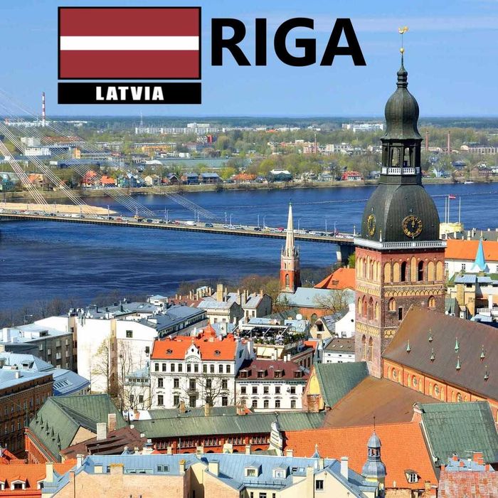 Magnes na lodówkę Łotwa Ryga