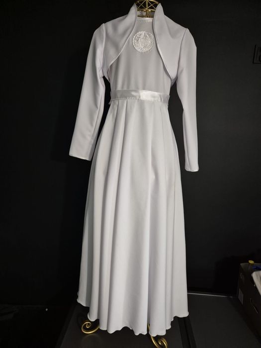 Sukienka komunijna i bolerko complet