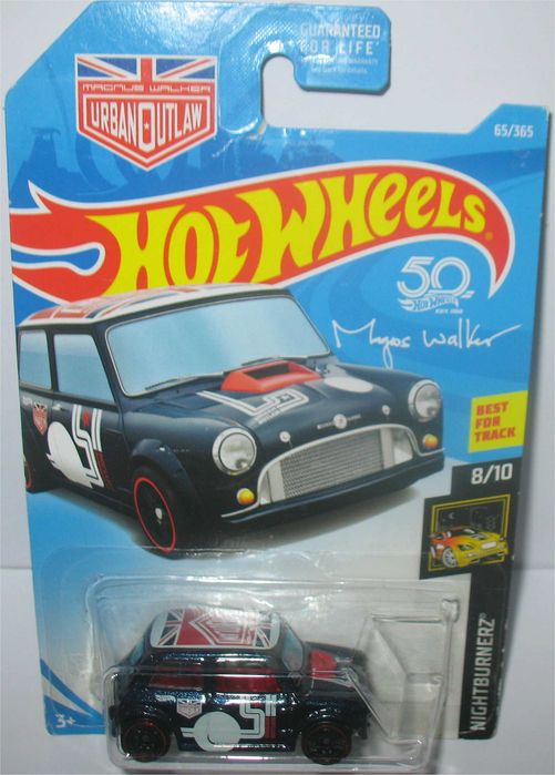 Hot Wheels - Morris Mini - Magnus Walker (cartão longo - 2018)