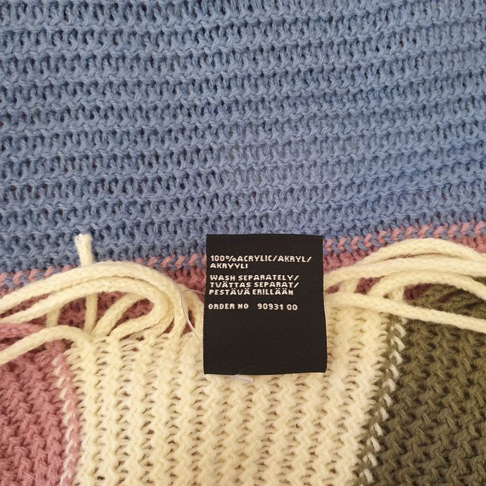 Шарф оригинальный в стиле бохо