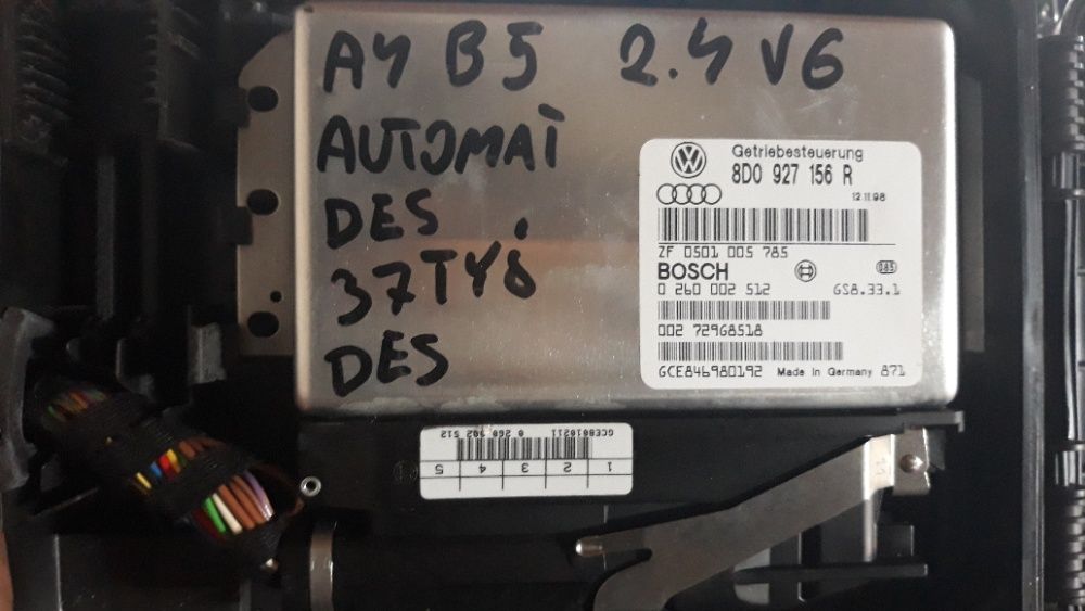 Audi a4b5 2.4 Benzyna, komputer skrzyni automatycznej
