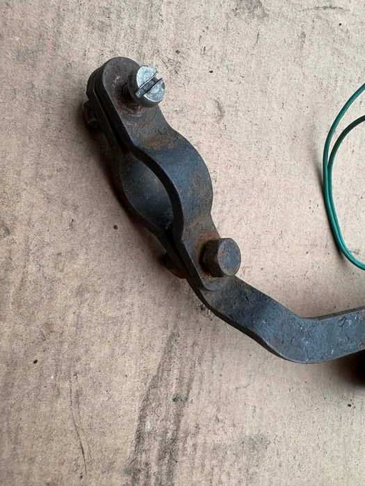 Lampa kryształowa rowerowa przedwojenna
