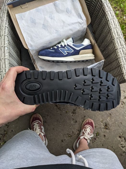 Уцінка! Кросівки New Balance 574 Legacy 'Navy Angora' 44 28 см