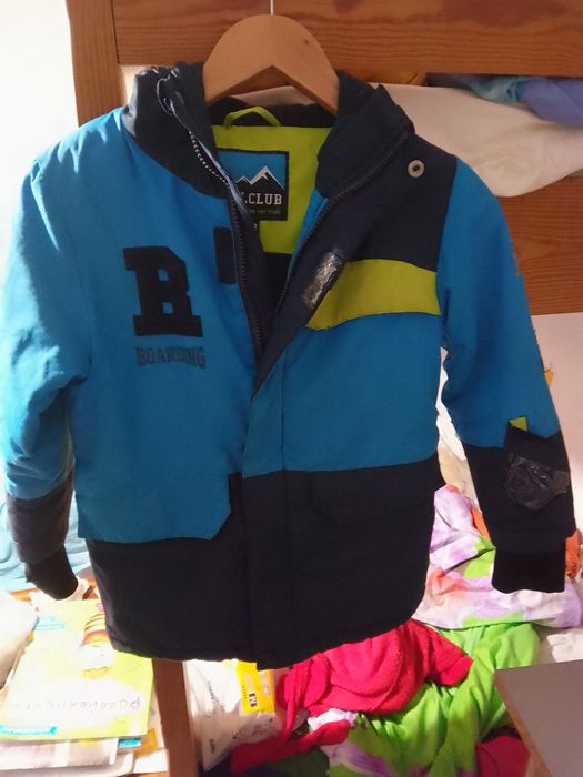 Куртка курточка парка  дитяча зимова осіння 7-8  р.
