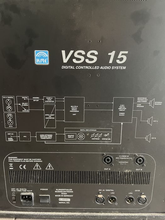 KME Versio SD3 (1x VSS 15 + 2x VL 12):