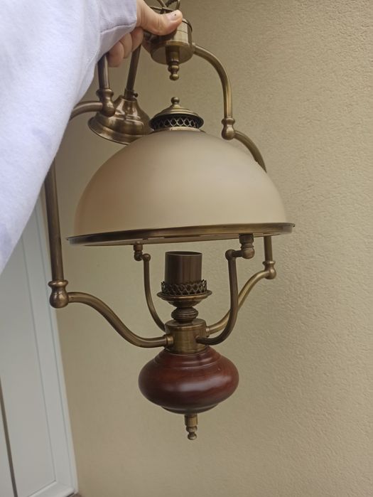 Conjunto de candeeiros de teto