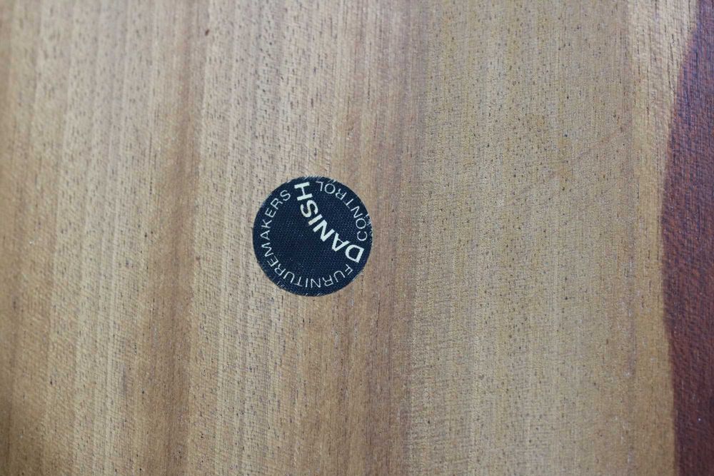 Mesa de jantar extensível Villy Schou Andersen em pau santo