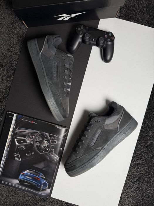 Чоловічі кросівки рібок Reebok Club C Dark Grey [41,42,43,44,45,46]