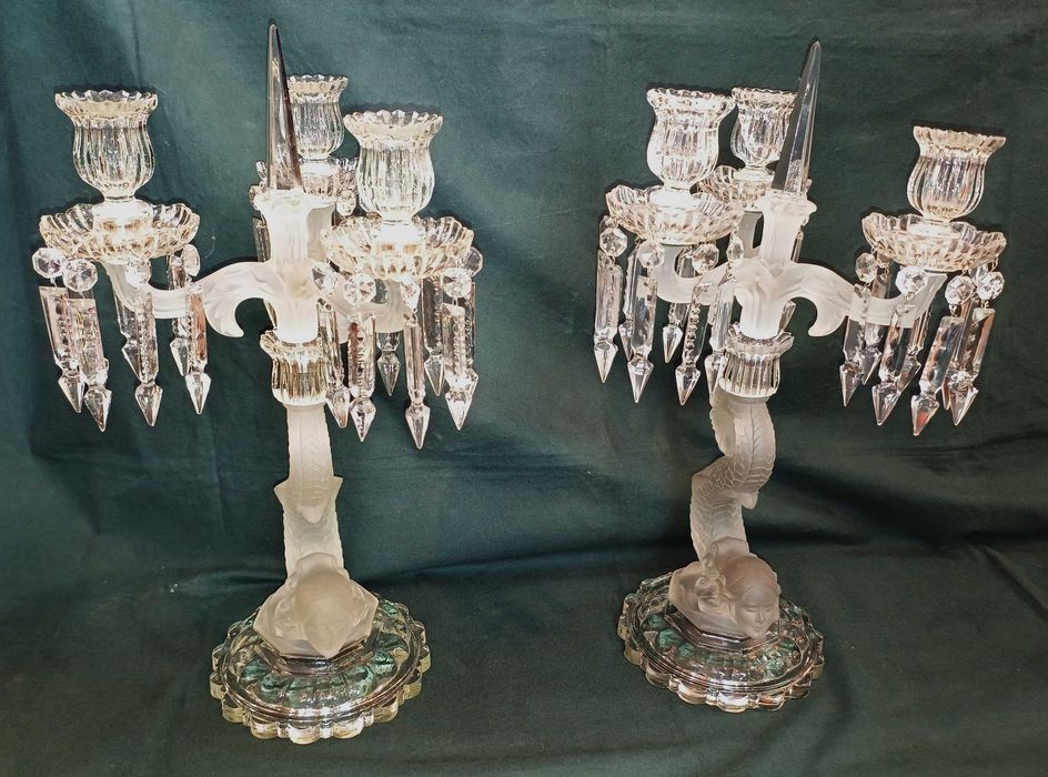 Par Candelabros 3 Lumes Sereia