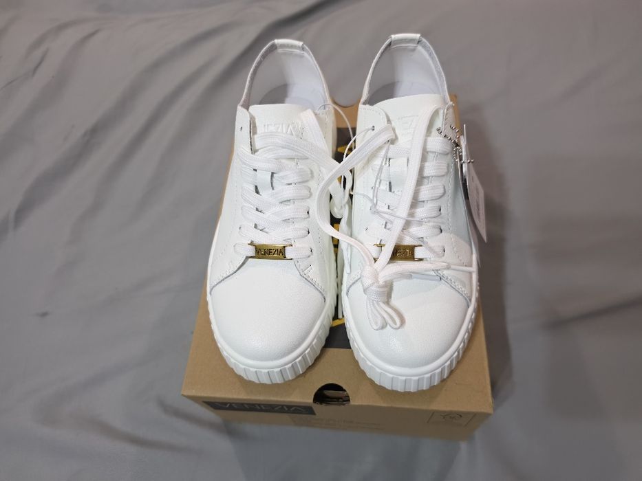 Buty Sneakersy damskie Venezia 37 Białe