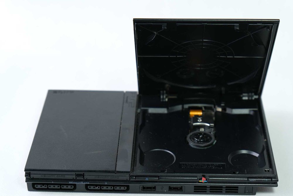 Consola Sony PlayStation Slim 2 PS2 somente SCPH-77004, PAL, PEÇAS