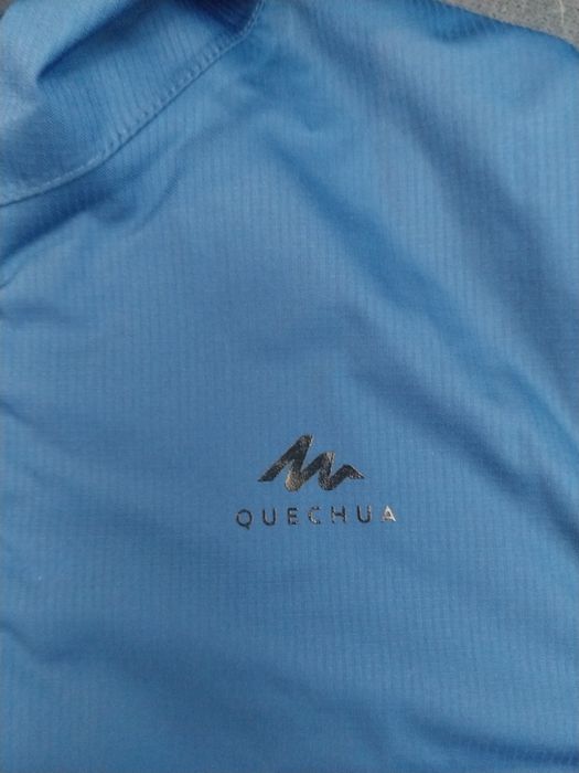 Kurtka 4F 164 jak nowa Quechua 151-160  jak nowa granatowa jesienno/wi
