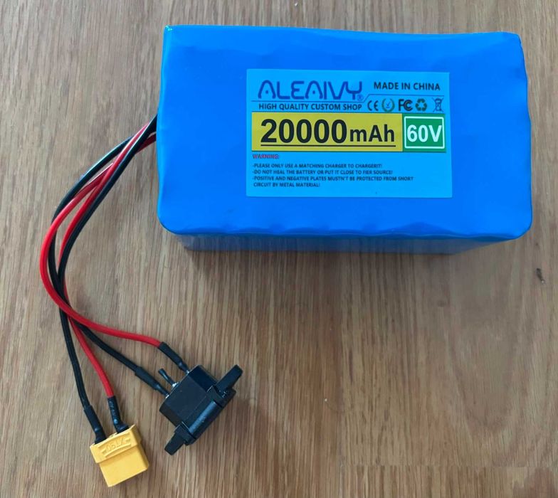 Bateria Lítio 60V 20Ah
