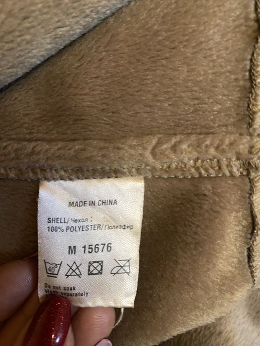 Dlugi sztuczny kożuch płaszcz rozmiar 36