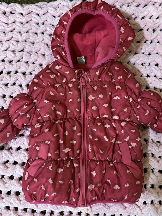 Куртка на флісі для дівчинки