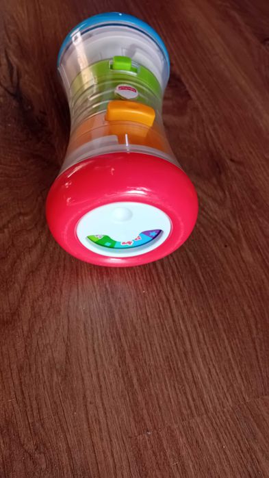 Zabawka sensoryczna wieża 3w1 Fisher Price, walec do nauki raczkowania