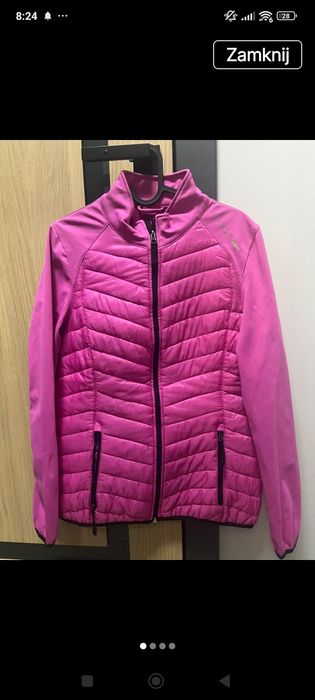 Bluza kurtka różowa