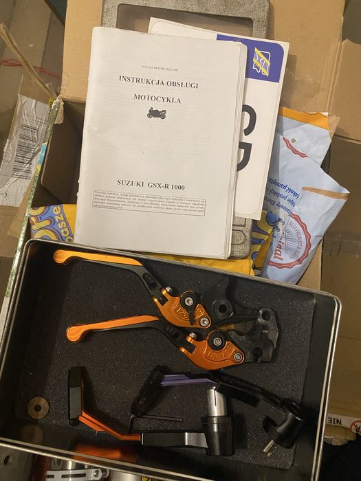 Klamki oslony klamek Suzuki GSXR 750 k1 1000 k2 k3 kierunkowskazy F4i