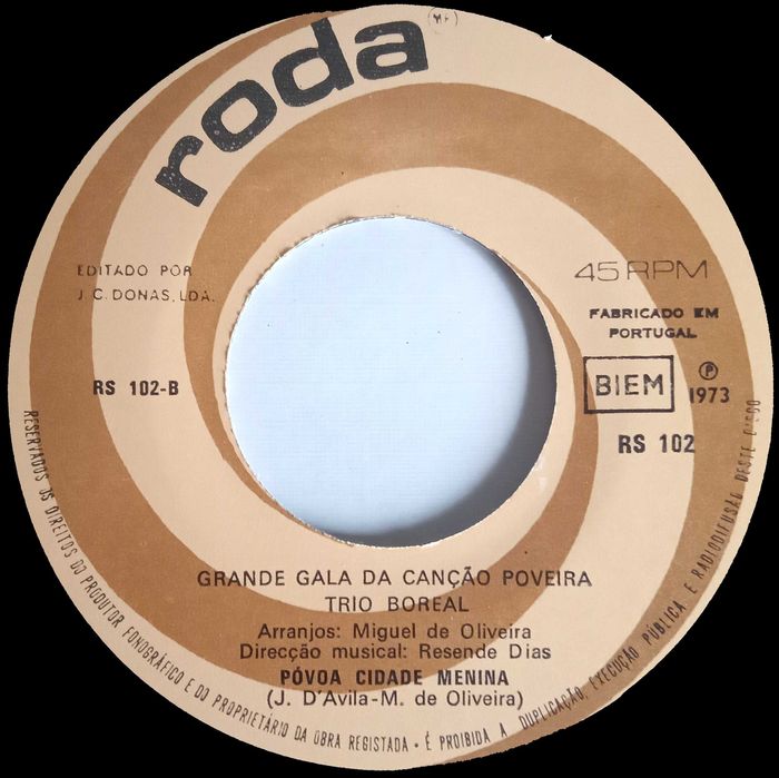 Póvoa de Varzim	- - - - -	Grande Gala da Canção Poveira - 2	- -	Single