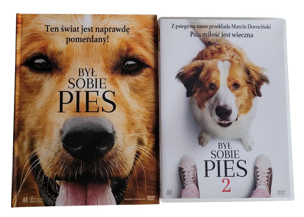 Był Sobie Pies 1-2 DVD Film Familijny Wzruszająca Historia A Dog's Purpose