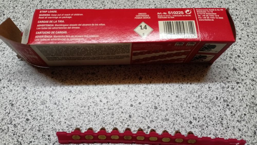 Патрони до будівельного пістолета Hilti