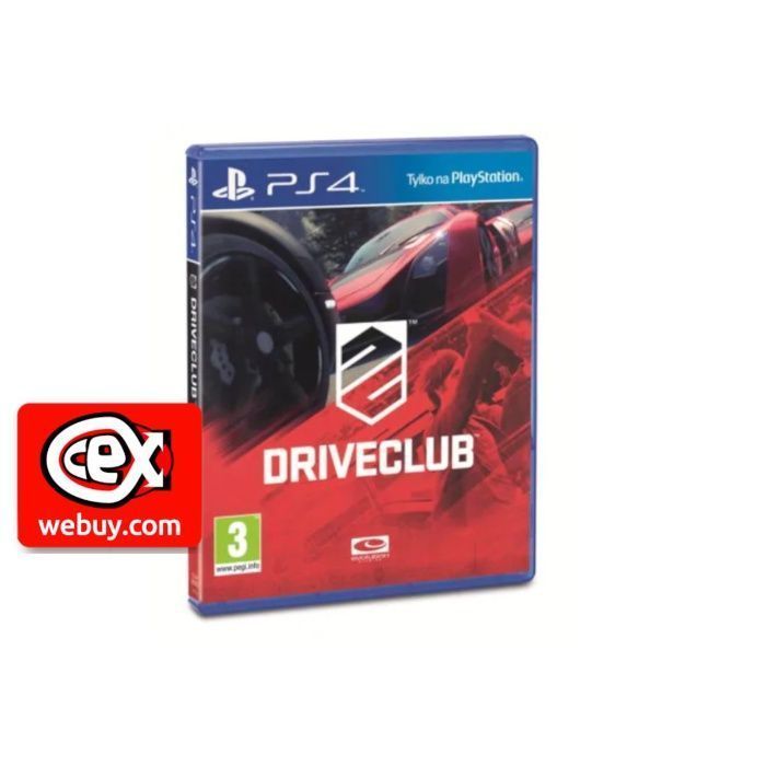Driveclub Gra PS4 [CeX Gdynia]