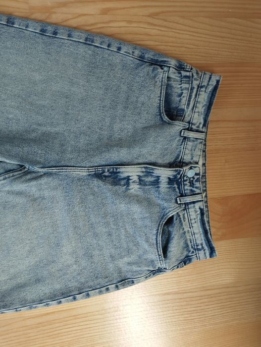 Spodnie szerokie jeansowe Sinsay rozmiar S.