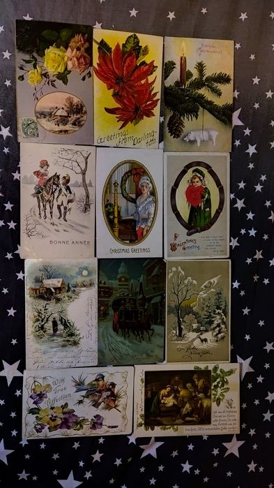 Открытки антикварные.