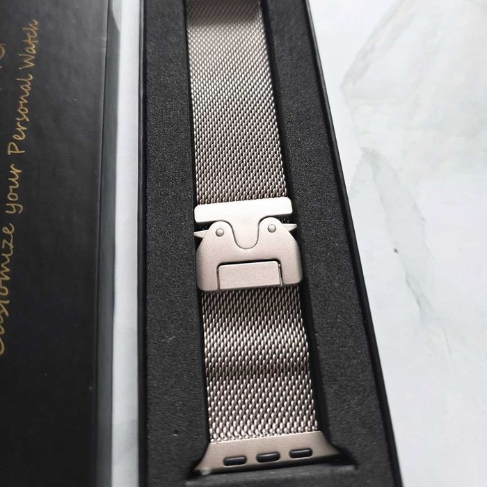 Pasek do smartwatcha Apple Series 3/2/1 42 mm srebrny