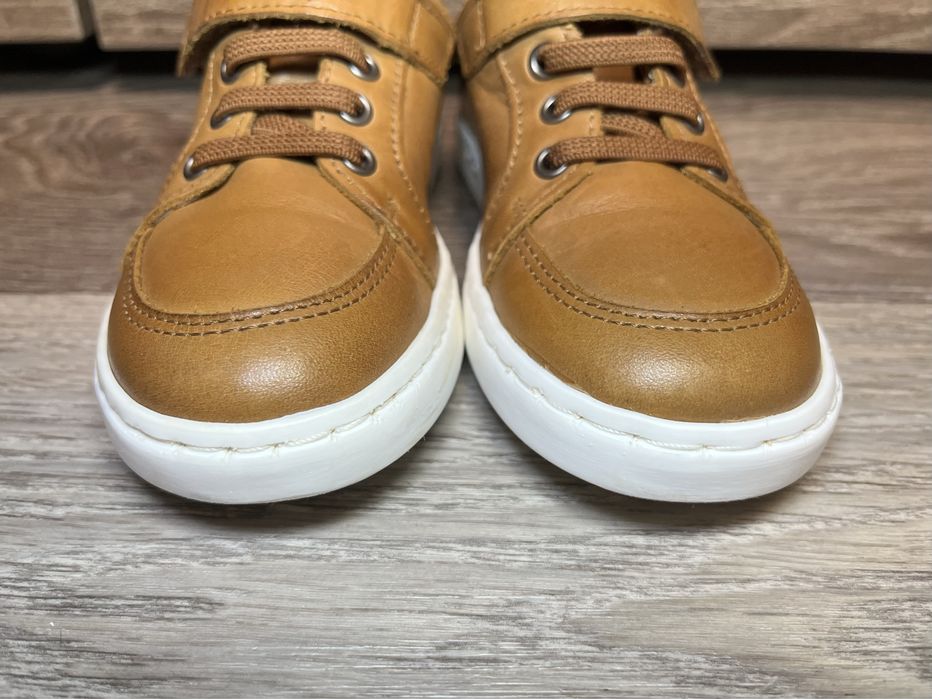 Шкіряні кросівки, низькі кеди, мокасини Jacadi, 27 розмір, 17 см