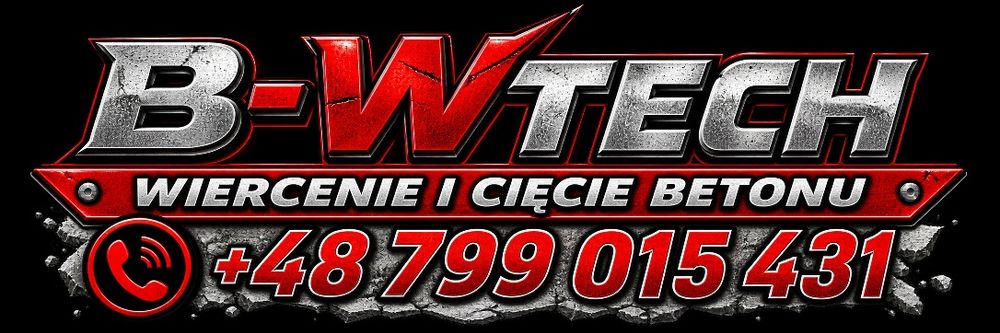 Wiercenie i cięcie betonu pod wszelkiego rodzaju przejścia