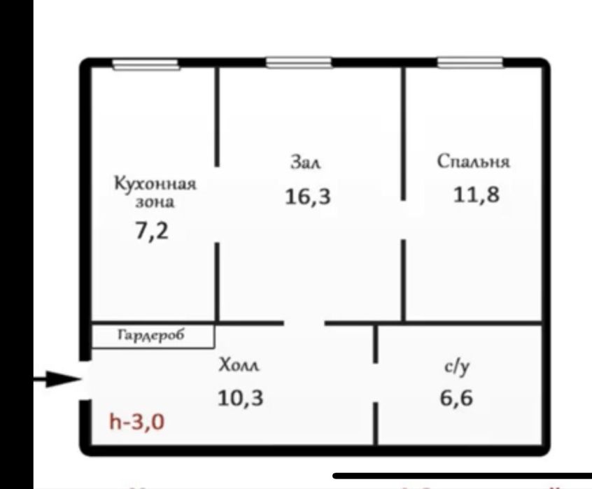 Соборна/Потьомкінська 2к квартира на продажі 1 поверх