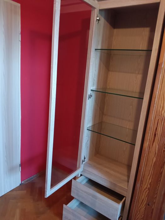 BRW Kaspian witryna dąb sonoma, idealna