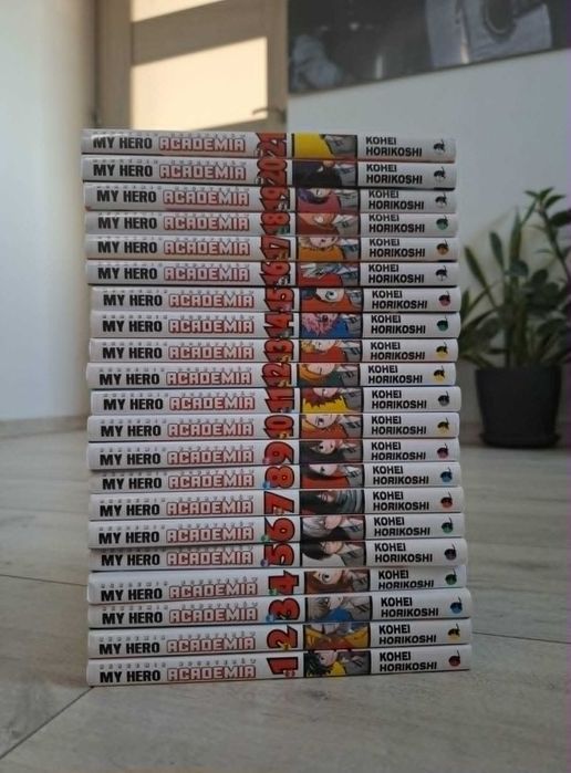 Manga My Hero Academia tomy 1-21