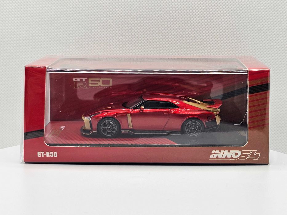 Inno64 Nissan GT-R50 by ITALDESIGN Red