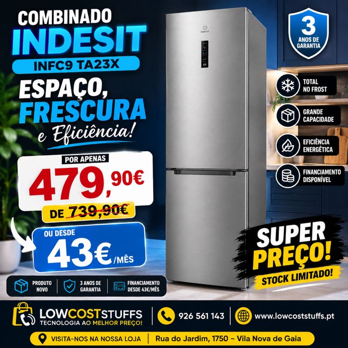 Combinados Indesit - Novos