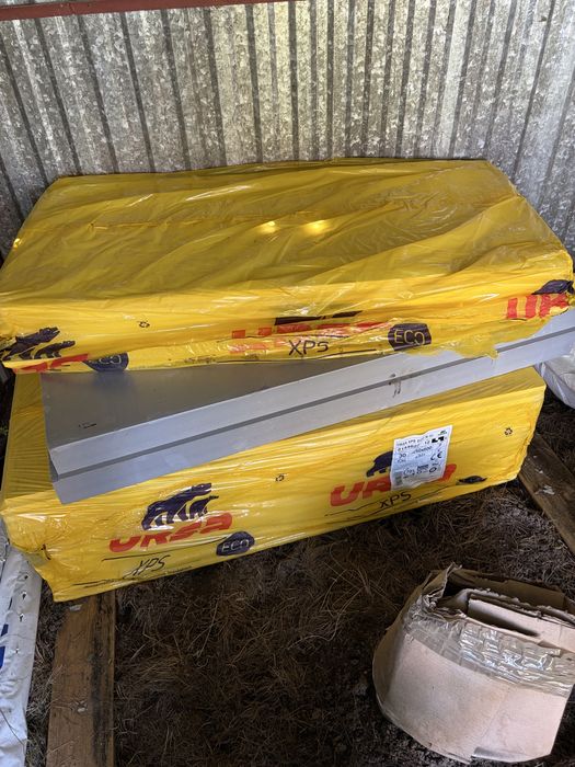 XPS styrodul URSA XPS ECO N III, grubość 30 mm, płyty 1250 × 600 mm.