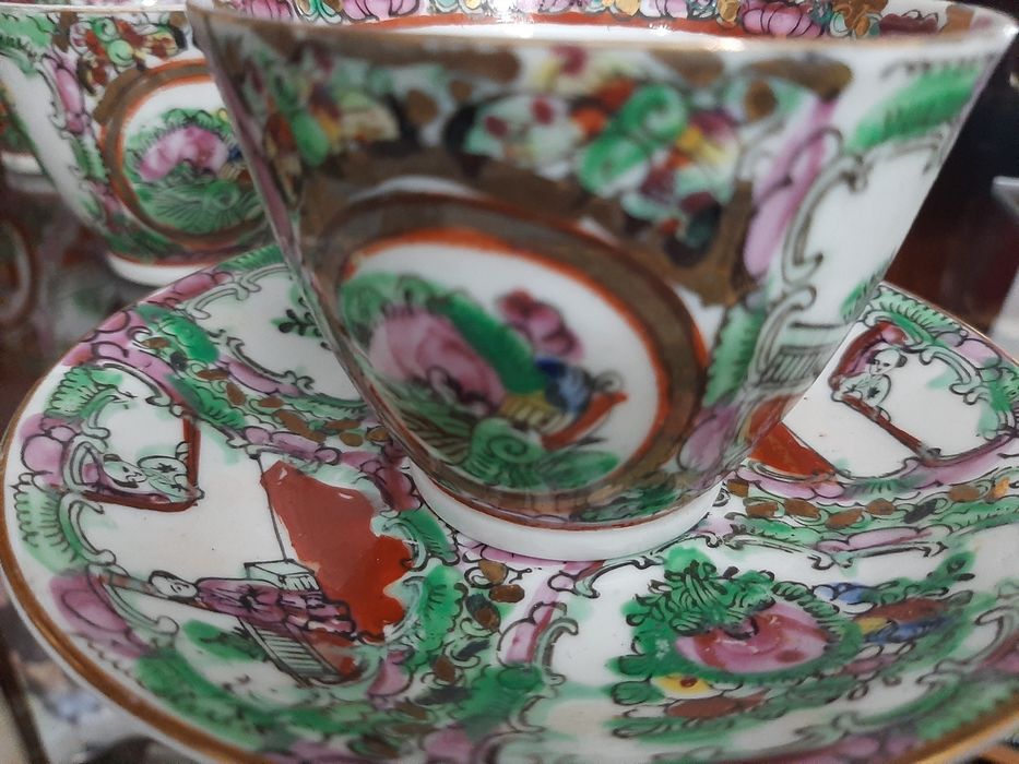 Hand-painted tea set430894017435422722