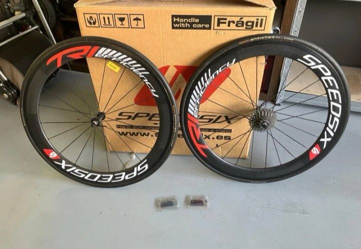 Rodas Carbono Speedsix Tri-efficiency 60 mm