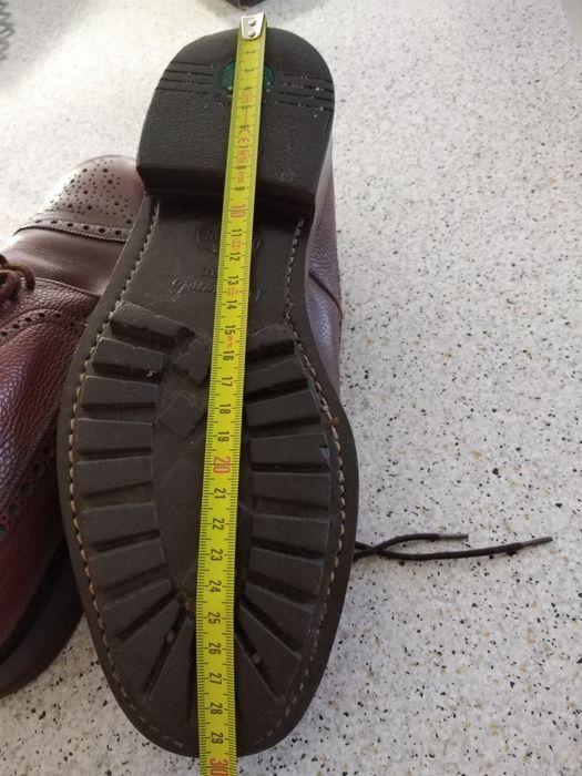 Pantofle męskie skórzane roz 41