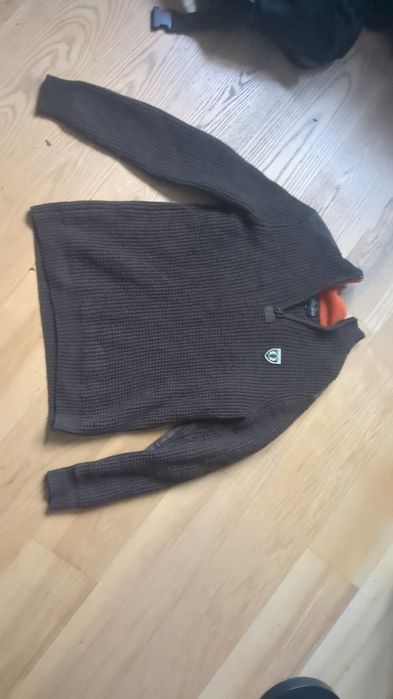 Sweter wełniany meski wool ull wełna chevalier ullvang