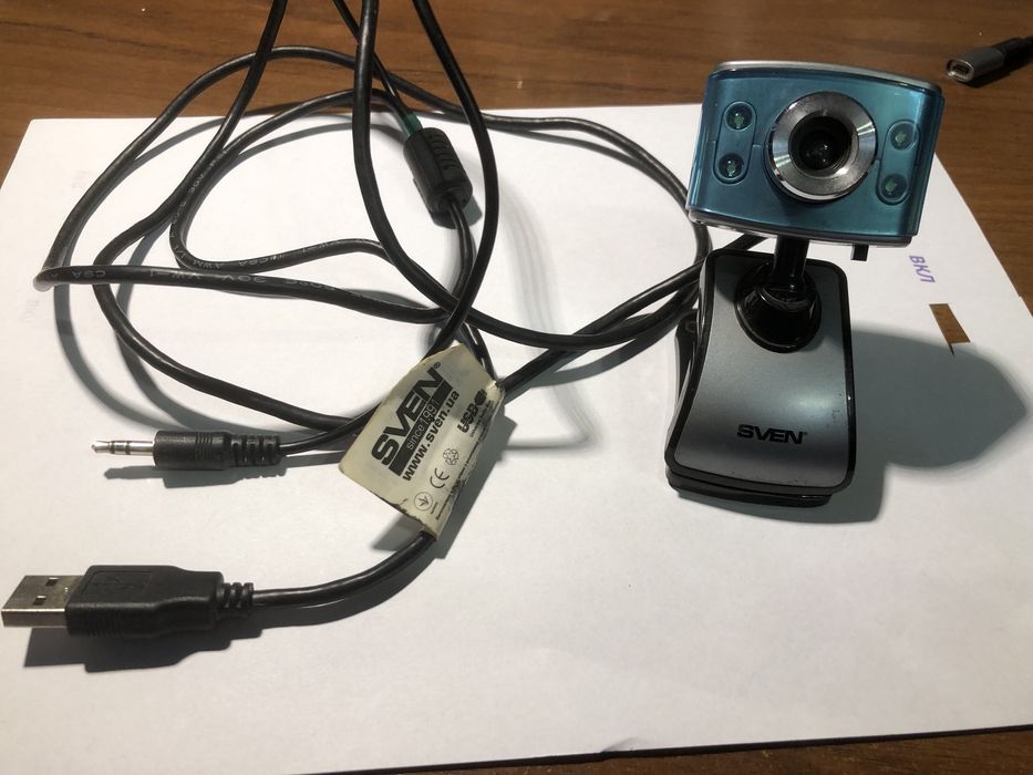 Веб камера sven з мікрофоном