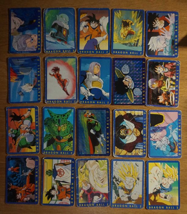 Cartas Dragon Ball (serie 1,2,3,4,5 e Memorial Photo)