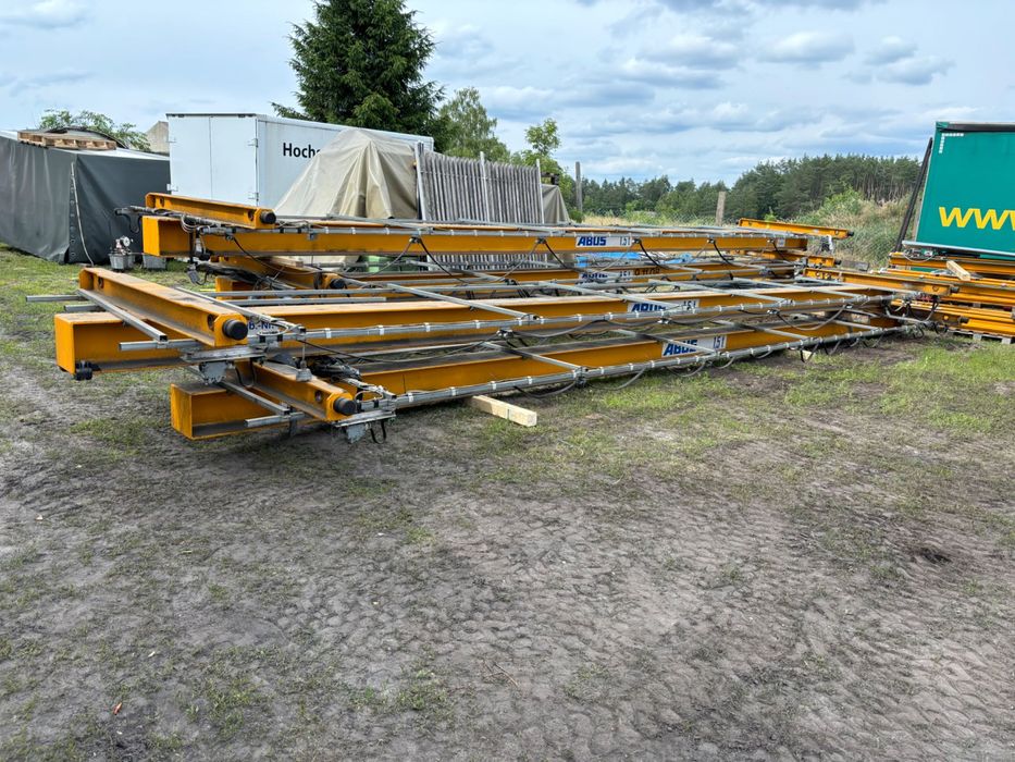 Suwnica podwieszana Abus 1,5t 9,2m rozpiętość dźwig