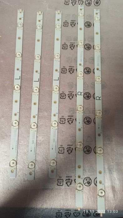 Линейки оригинальные LBM490E0601-AK L  LBM490E0601-AJ R Philips
